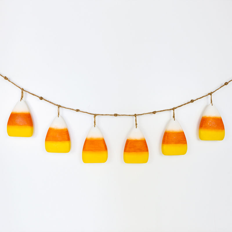 Candy Corn Garland Swag Adams Halloween Adams & Co.   