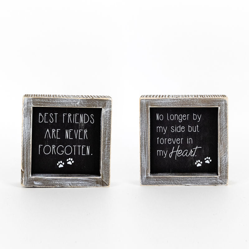 Best Friends are never forgotten (Pet) Reversible Adams Everyday Adams & Co.   