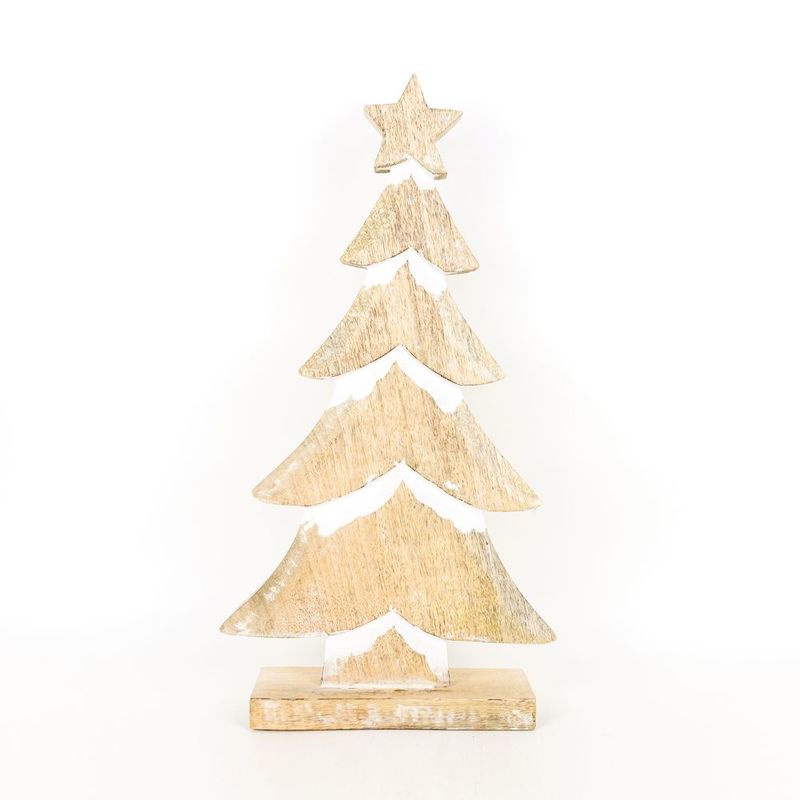 Mango Wood Cutout - Christmas Tree Adams Christmas Adams & Co.   