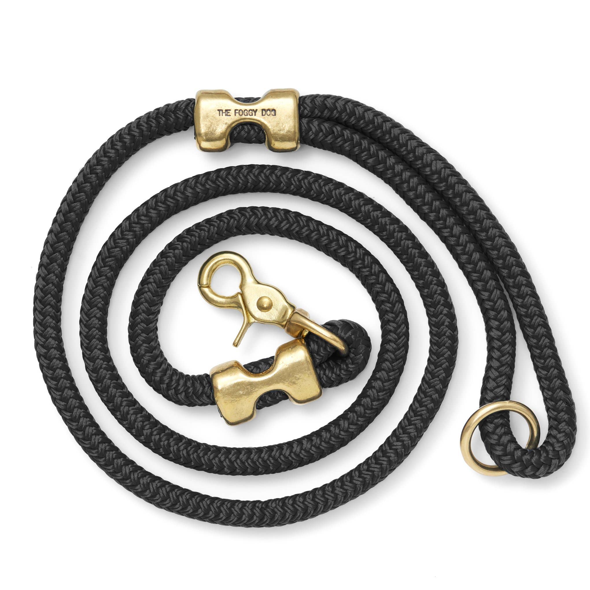 Marine Rope Dog Leash  The Foggy Dog Onyx  