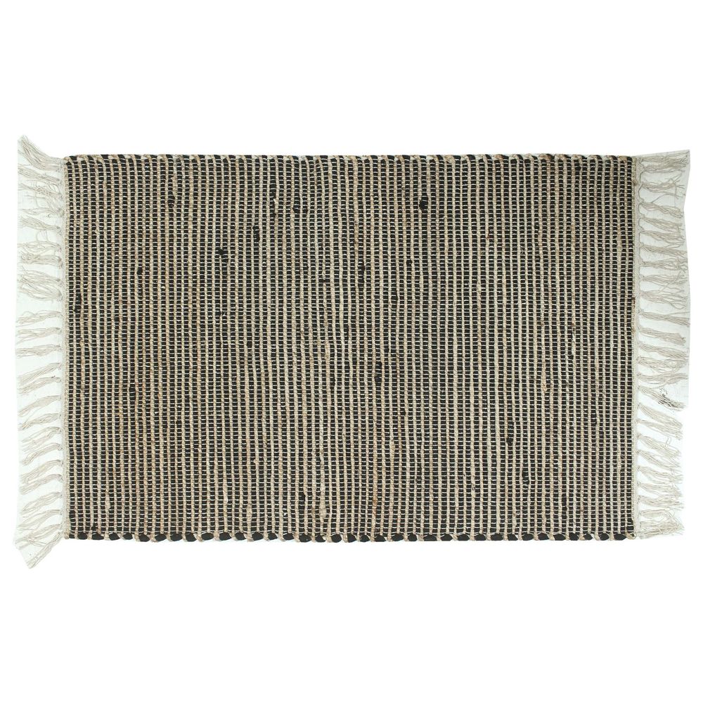 Jute/Chindi Rug W/ Fringes Adams Everyday Adams & Co.   