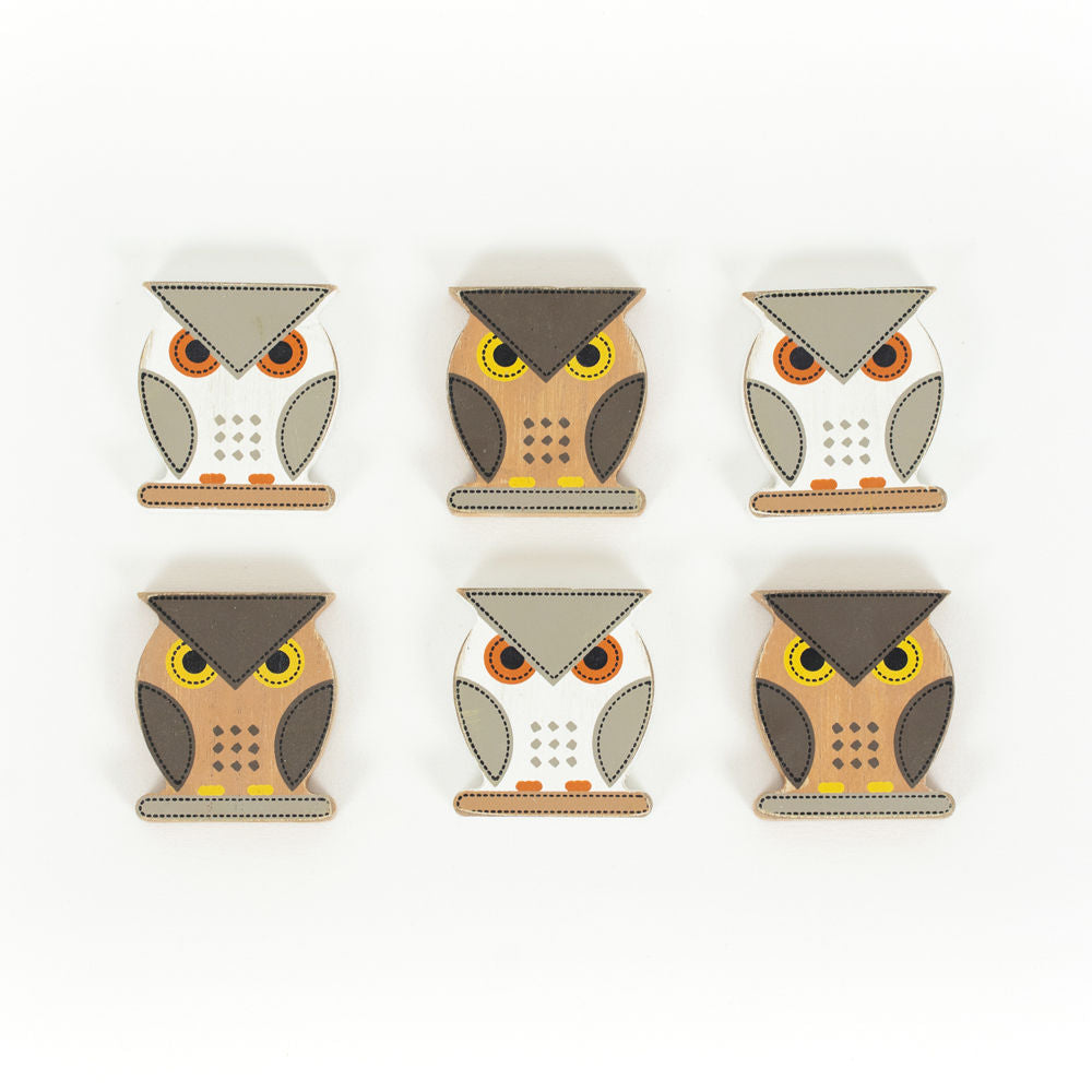 Ledgie Shapes - Owls Adams Ledgie Adams & Co.   