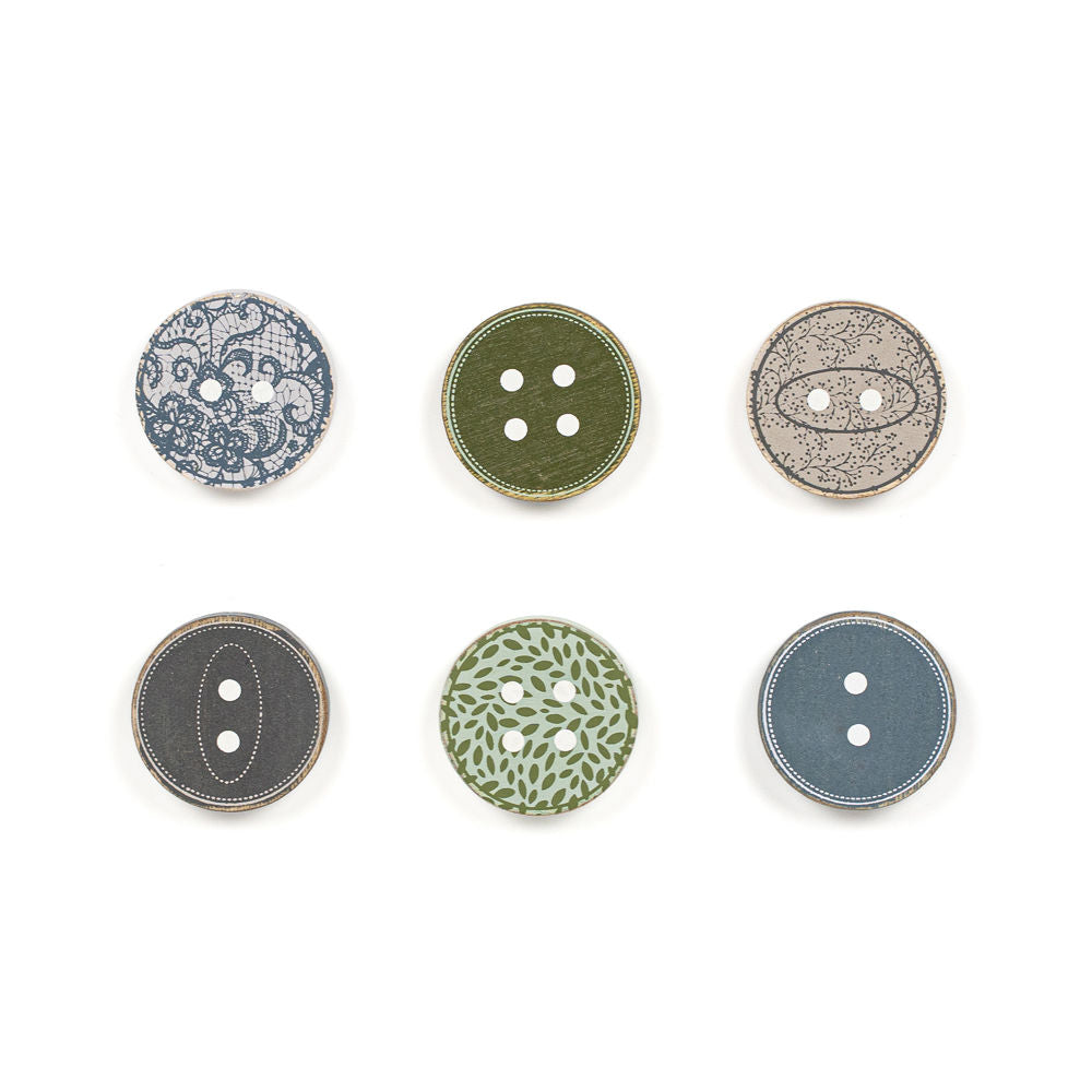 Ledgie Shapes - Buttons Adams Ledgie Adams & Co.   