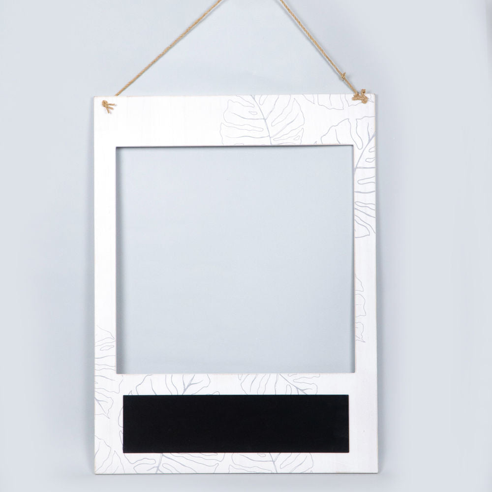 Reversible Wood Hanging Selfie Frame (Mr/Mrs) Adams Everyday Adams & Co.   