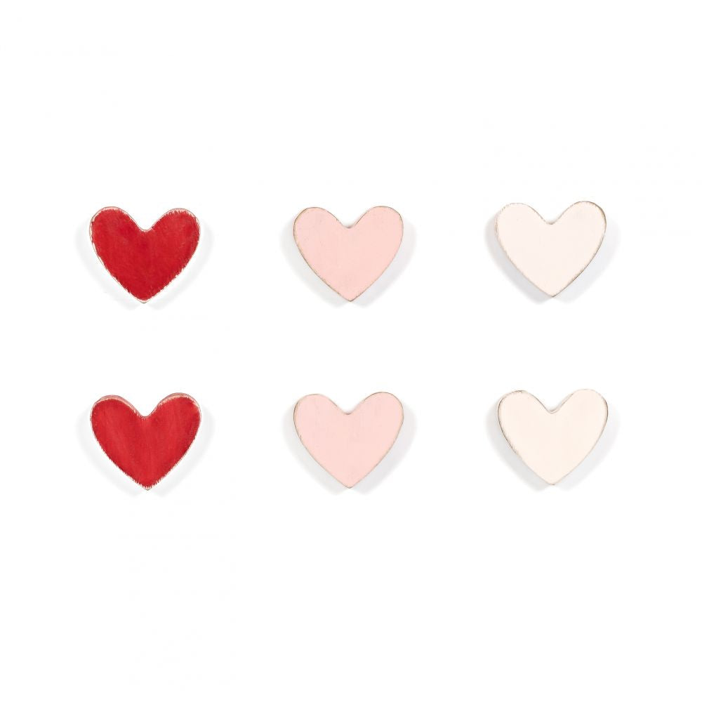 Ledgie Shapes - Hearts - Red,Pink,White Adams Ledgie Adams & Co.   