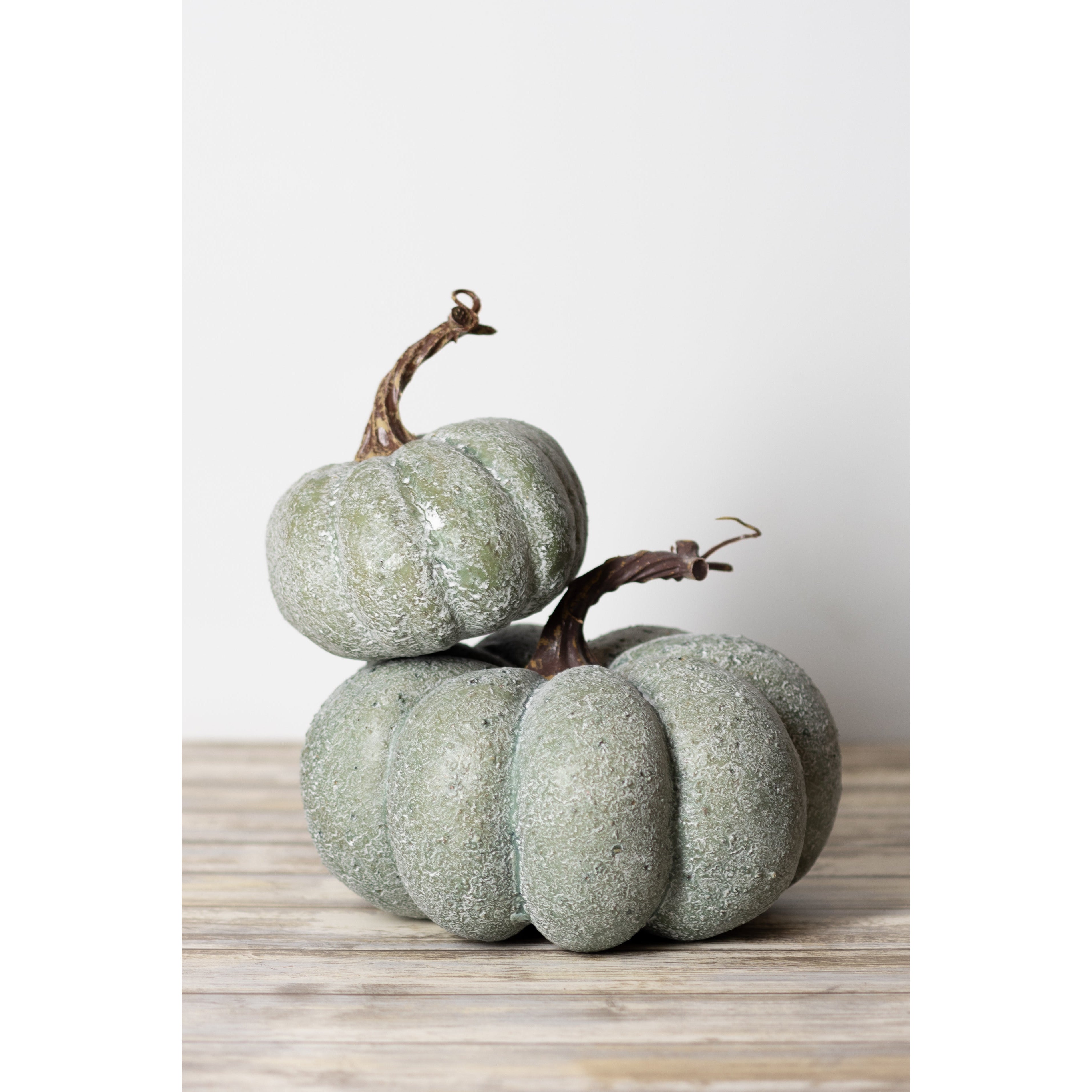 Green Whitewashed Pumpkin  K&K   