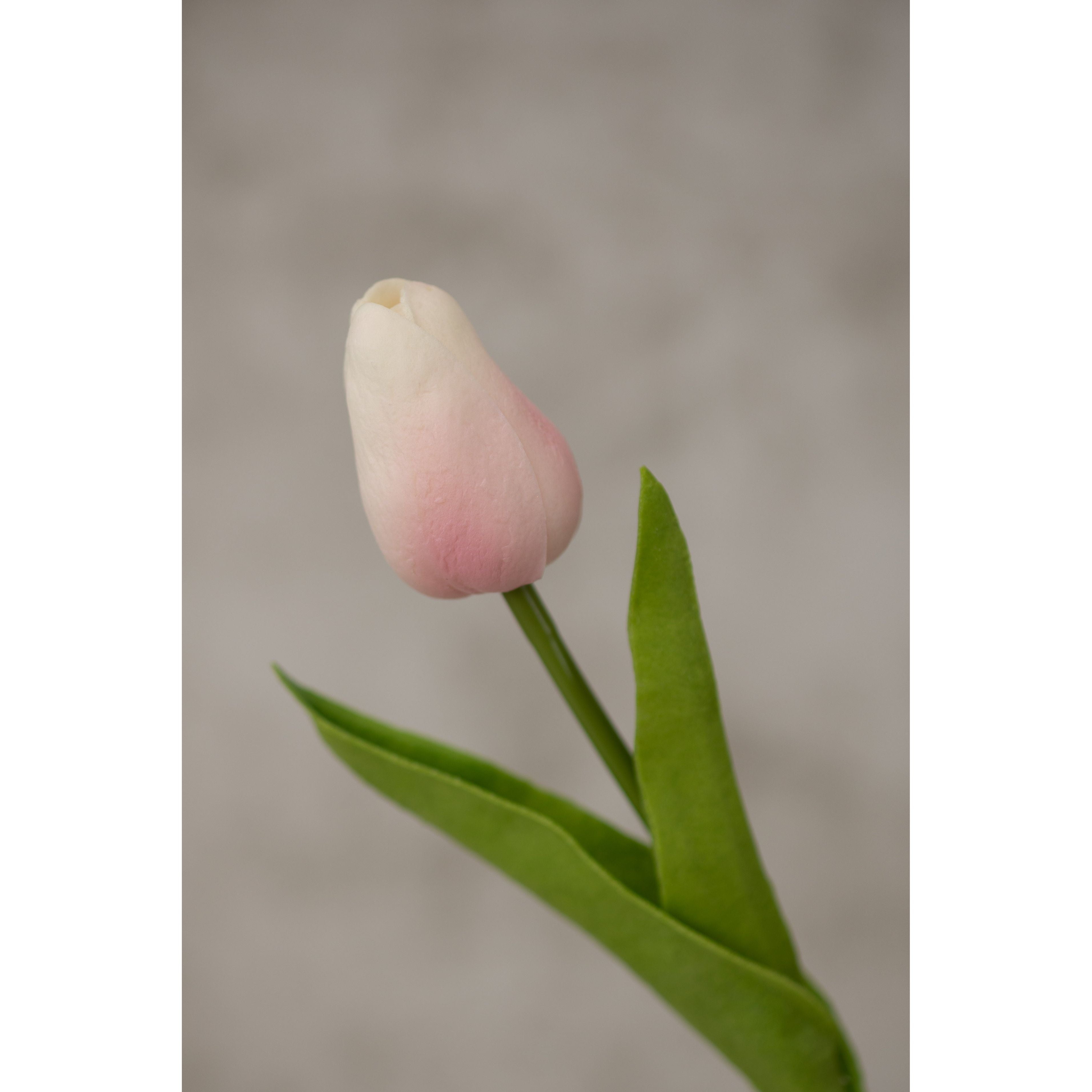 Real Touch Tulip 13.5” Artificial Flora K&K Pink  