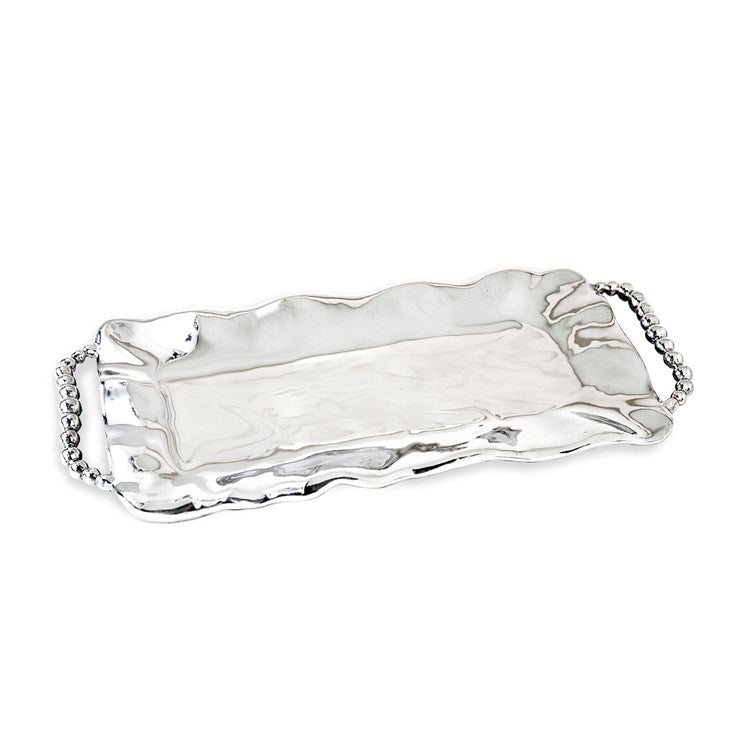 PEARL Perla Long Rectangular Tray with Handles TRAY Beatriz Ball   