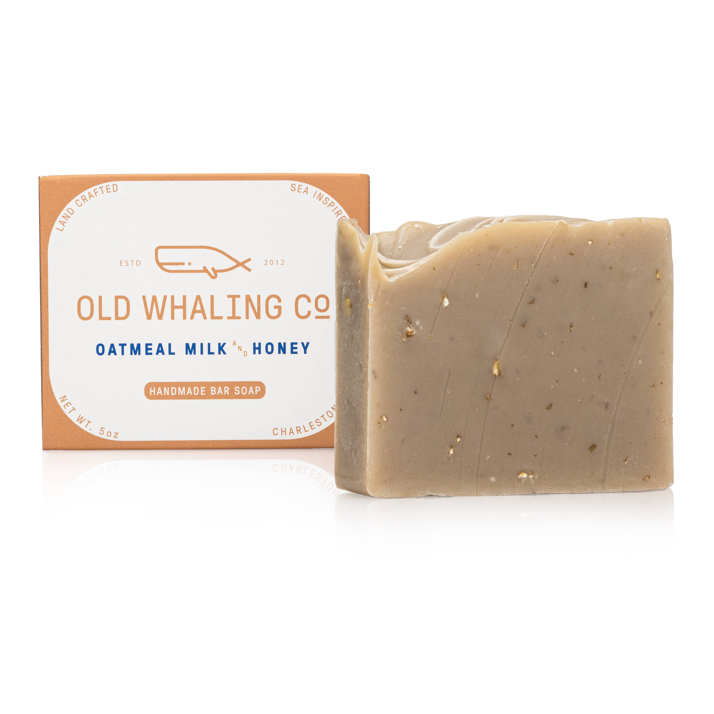 Oatmeal Milk & Honey Bar Soap  Old Whaling Company   