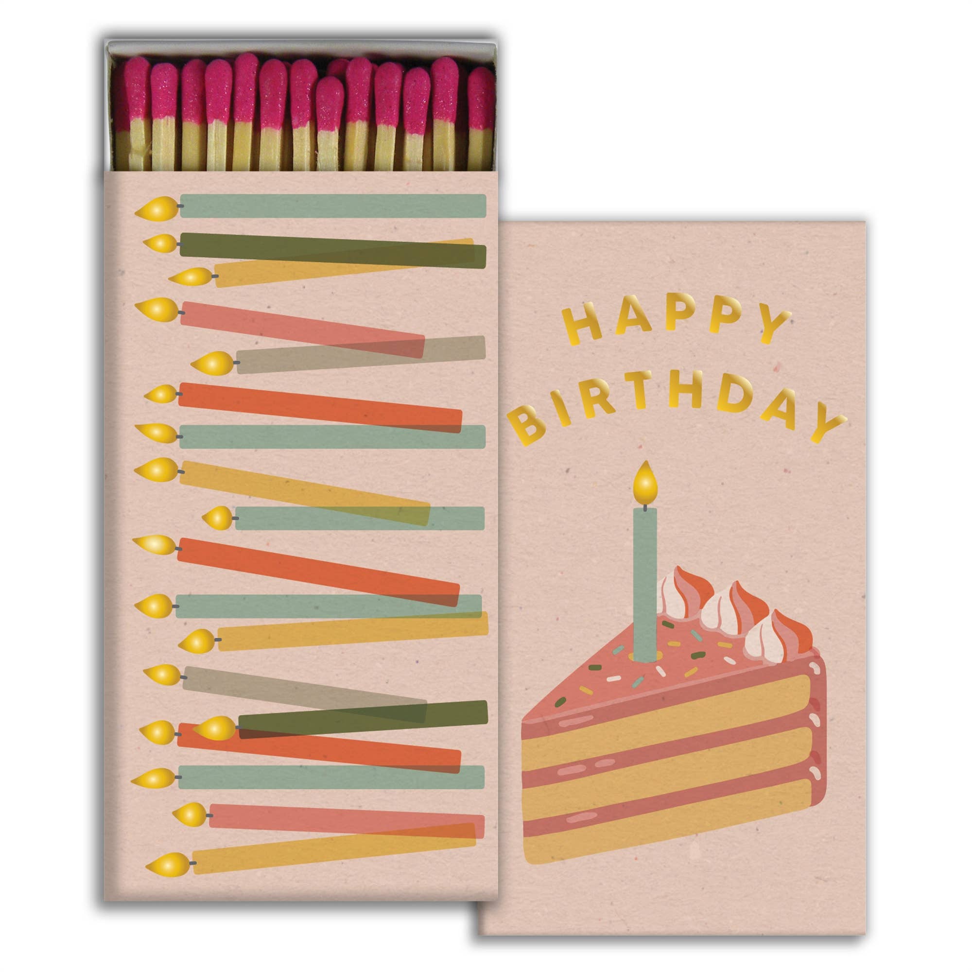 Matches - Birthday Wishes: Match Stick, Paper / Multi  HomArt   