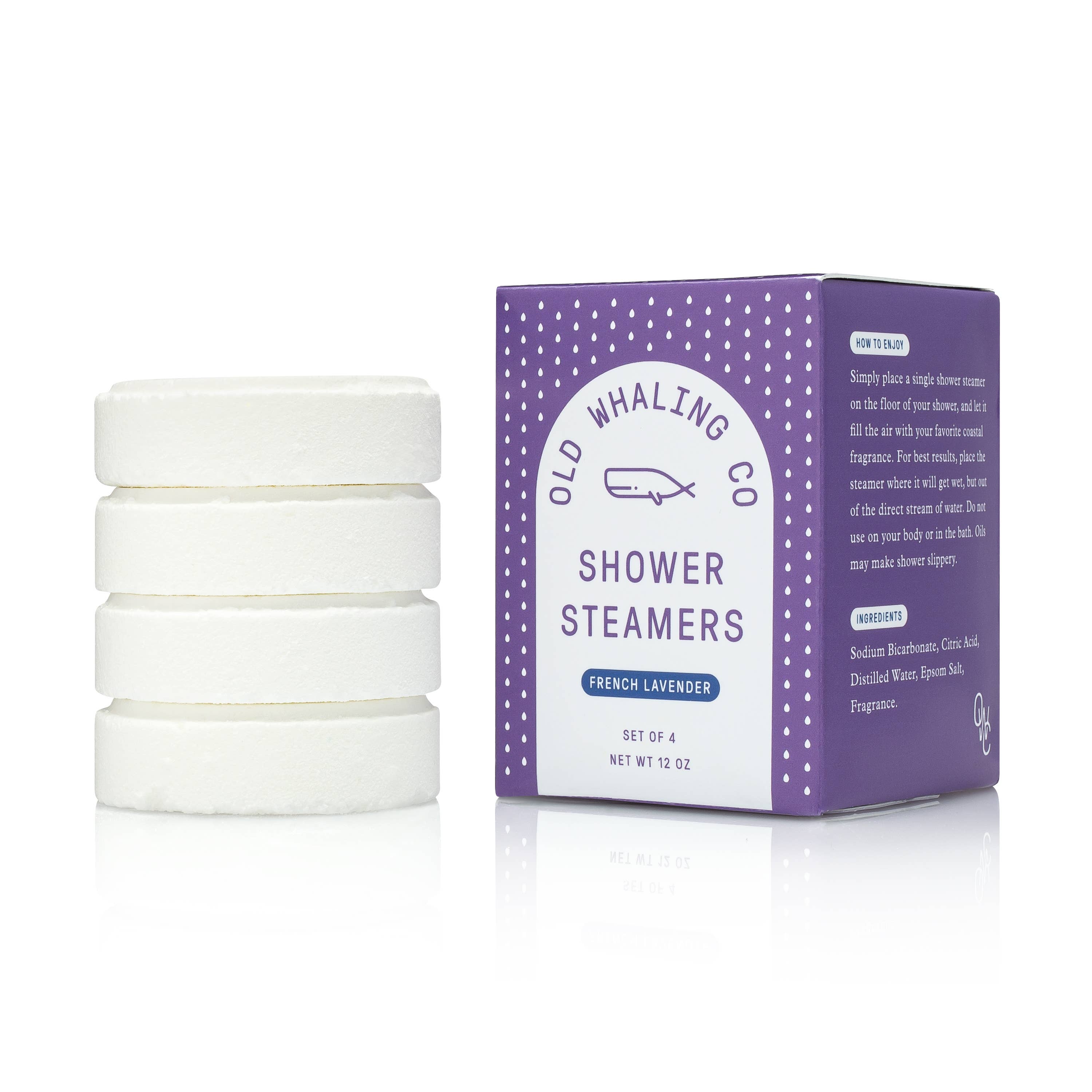 French Lavender Shower Steamers  Old Whaling Company   