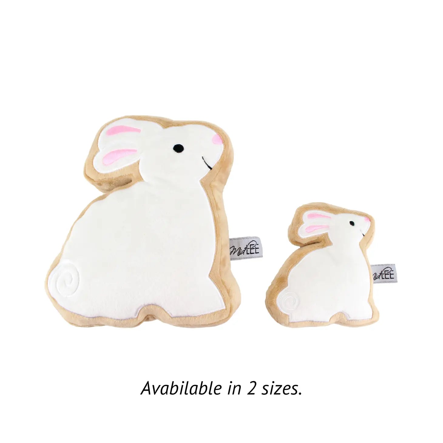 Sugar Cookie Easter Bunny Dog Toy  Midlee Designs   