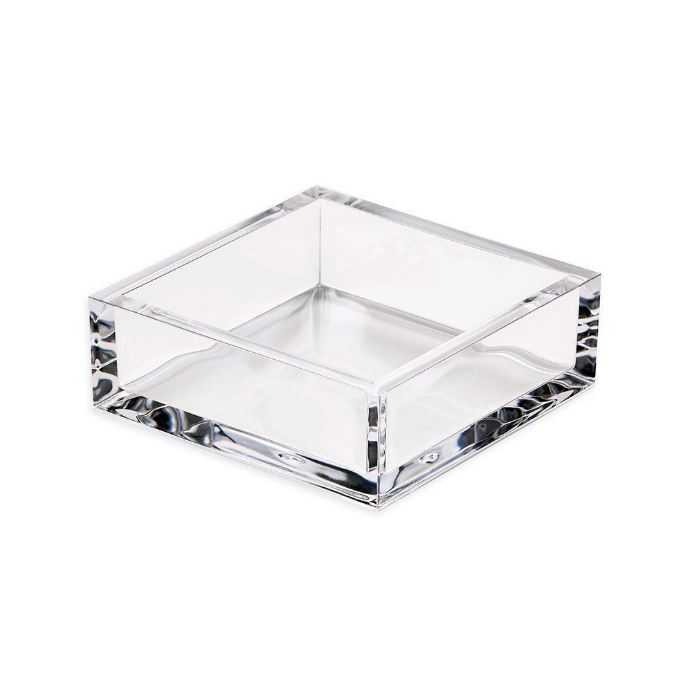 Acrylic Cocktail Napkin Holder - Clear  Caspari   