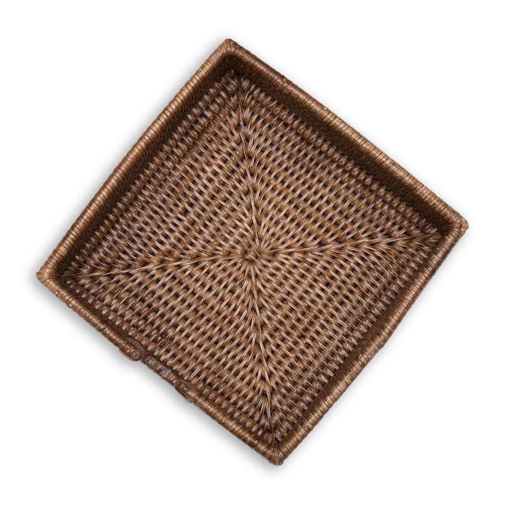 Rattan Luncheon Napkin Holder - Natural  Caspari   