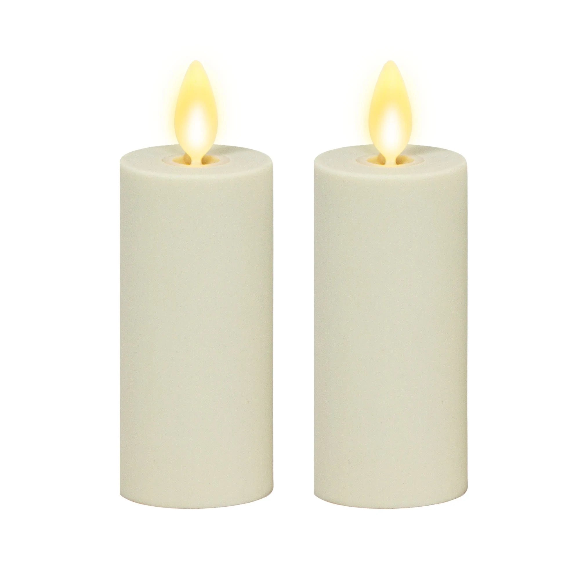 Ivory Luminara Indoor Votive Candle 2pk  K&K   