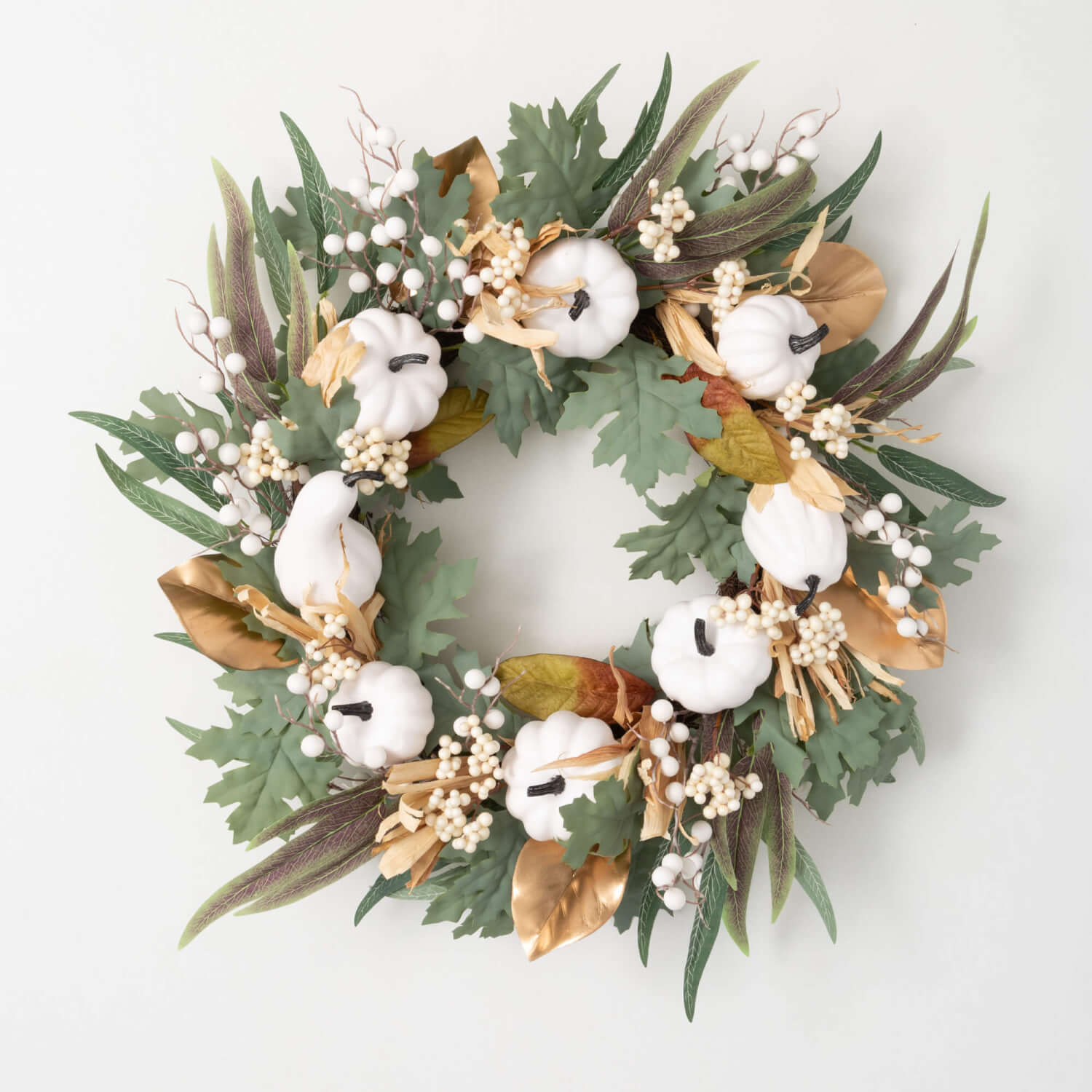 Pumpkin/Leaf Wreath  Sullivans   