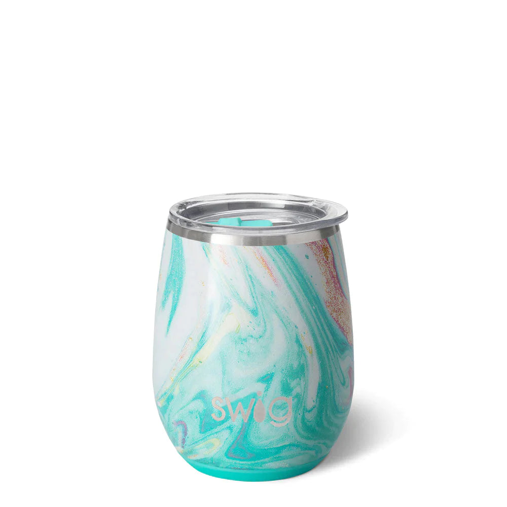 Stemless Wine Cup - 14oz - Wanderlust  Swig Life   